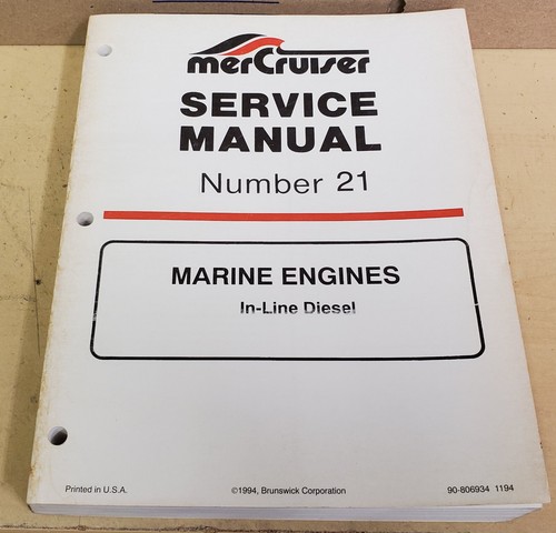 Mercruiser service manual - mercruiser, #21