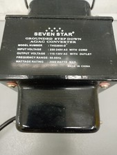 Seven Star Voltage Converter THG2000-D 2000W 220V/240V to 110V/120V