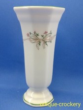 Johnson Bros / Regal Eternal Beau Tapered Octagonal Footed Vase  5.7" /  14.5cm