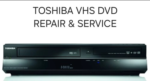 Toshiba vhs dvd servicing - vhs,