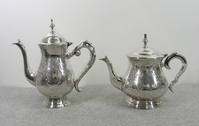Silver Plated EPNS Teapot and Coffee Pot - Thames Hospice