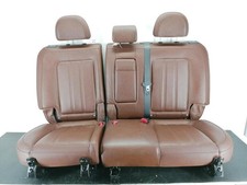 VAUXHALL ANTARA MK1 2ND ROW REAR SEAT BACK BROWN LEATHER 2007-2011