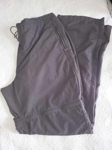 Mens grey zip off - mens, zip-off