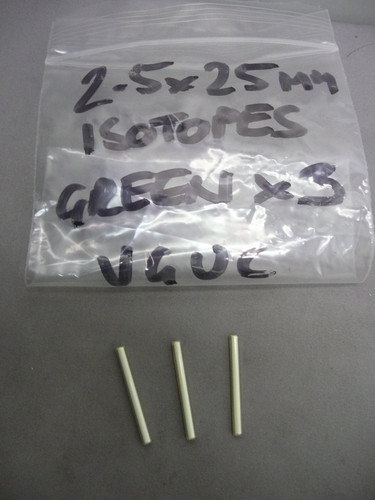Set green bobbin isotope 25 - bobbin, isotope-25