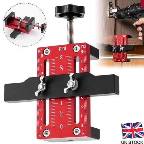 Cabinet door mounting jig - door, with