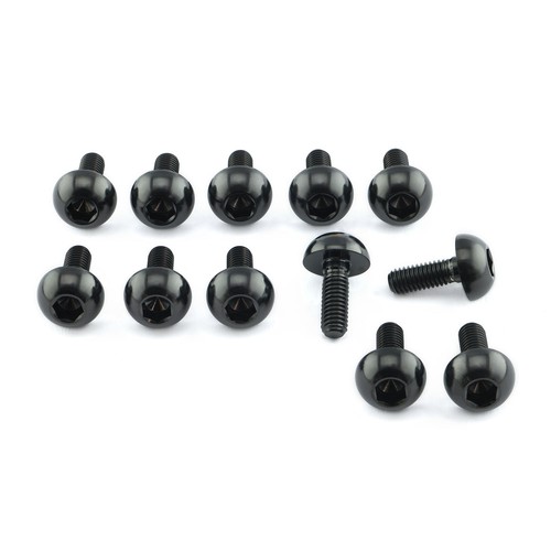 Titanium disc bolts black - titanium,