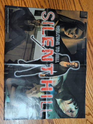 Silent hill foldout poster - silent,