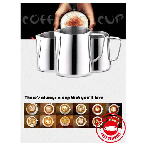 Stainless steel milk coffee - steel,