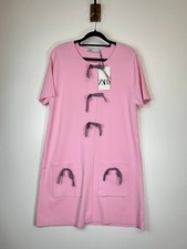 Zara Pink Short Knit Dress