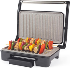 Salter Sandwich Toaster Panini Press, Marble Non-Stick Plates, Health Grill