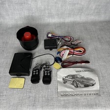 Universal Car Alarm And Imobiliser System With 2 Keys