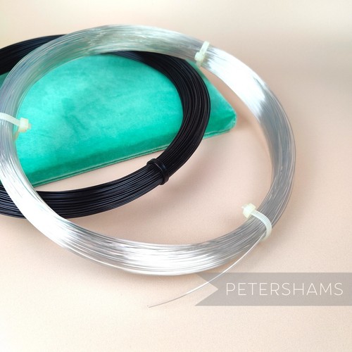 Clear black plastic hat - plastic,