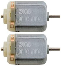 2 Pack 9V DC Motor 8,500 RPM
