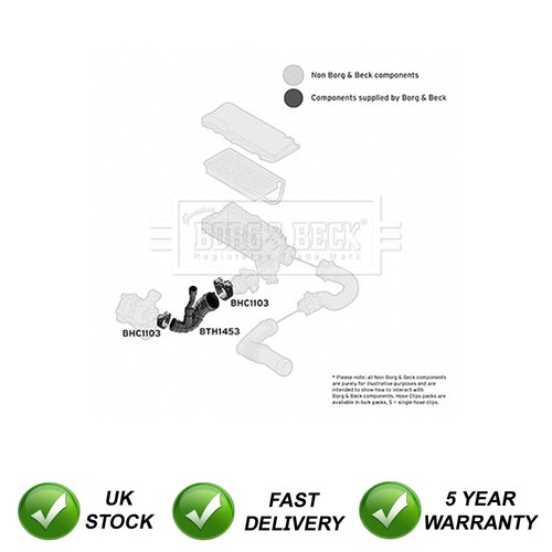 Air filter intake hose sjr - intake,