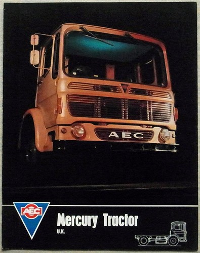 Aec mercury tractor - mercury, uk