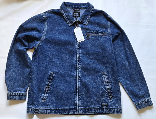 Wesc denim jean jacket - denim,