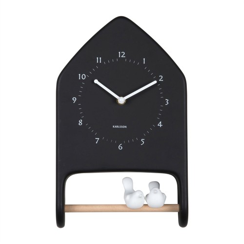 Singing bird wall clock - bird,