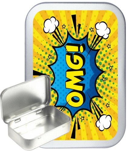 Comic omg silver hinged - omg,