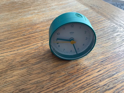 Braun travel alarm clock - travel,
