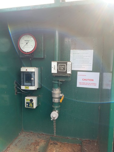 000 litre bunded oil tank - 10,000,