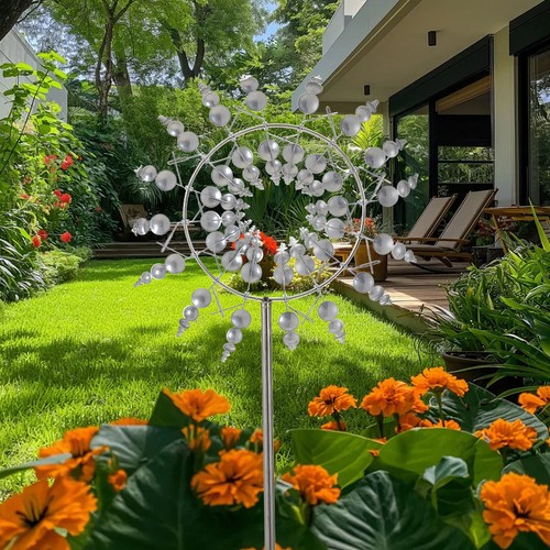 Wind powered kinetic - wind,
