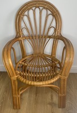 Cane Chair Mid Century Style