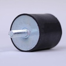 4Pcs 40mm Heavy Duty Mounting Rubber Bobbin M8 Male Anti Vibration Mount exhaust