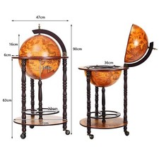 Globe drinks cabinet retro - drinks,