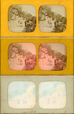 Stereo, Champagne, Château-Regnault, vintage fortress stereo tissue card, cart