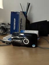 BOXED Olympus mju ii 35mm Compact Film Camera Working Stylus Epic XMas