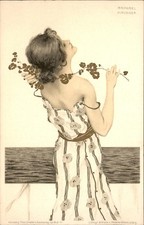 Beautiful Woman Art Nouveau