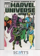 OFFICIAL HANDBOOK OF THE MARVEL UNIVERSE UPDATE  '89    #7     NM-
