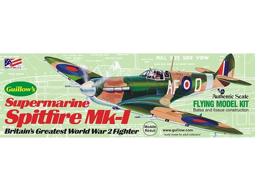 Spitfire 419mm wingspan - 1,