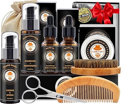 Beard grooming kit for - beard,