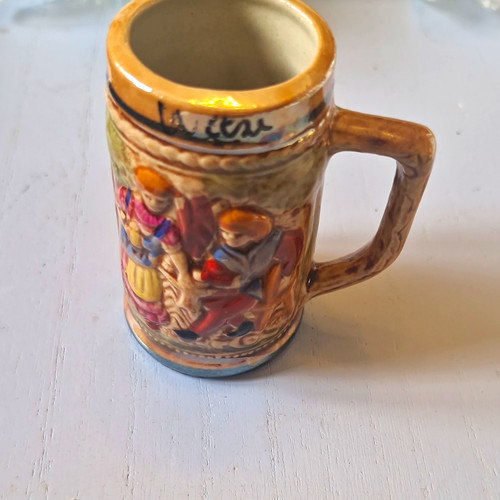 3in ceramic beer mug - 3in,