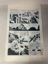 WARFRONT #38 original comic art 1966 TIGER UNVEILS THE DRAGON LAST PAGE WAR