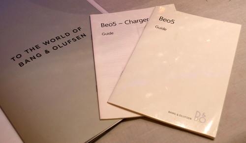 Bang and olufsen manual - bang,