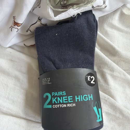 Primark navy dark blue knee - blue,