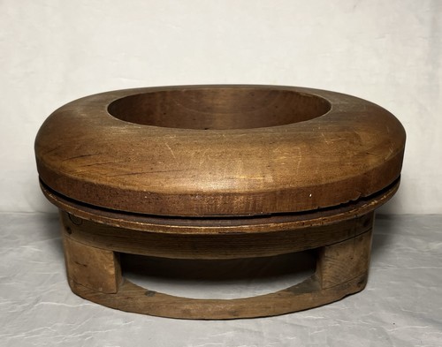 Vintage hat block brim - hat,