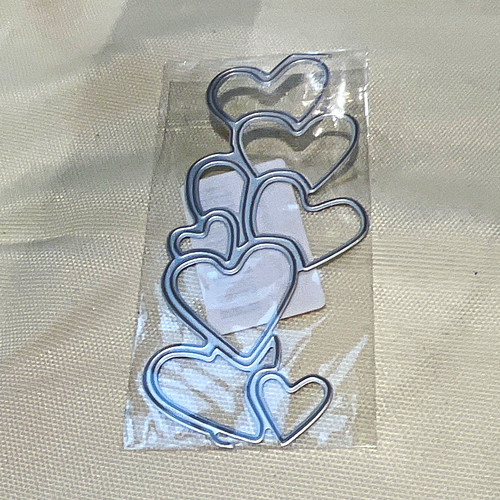 Heart border metal - heart,