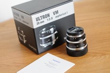 Voigtlander 28mm f2 VM Ultron Vintage Line ASPH Type I Lens - Hardly Used!!