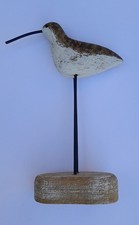Little Wooden Sandpiper Decoration  Shore Birds  Waders  2 styles available