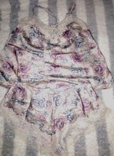 M&S Silk Blend Vest & Shorts