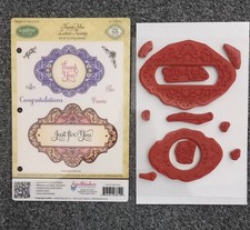 JustRite Cling Stamps - Thank