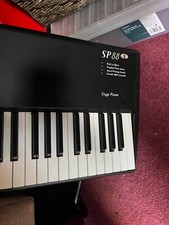 Piano stagepass excellent condition comes with stand and adapter lead 