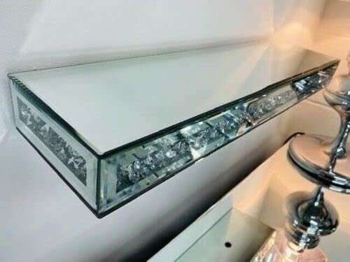 Mirrored crushed diamond - mirrored,