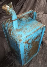 Vintage Esso Blue Parrafin Can