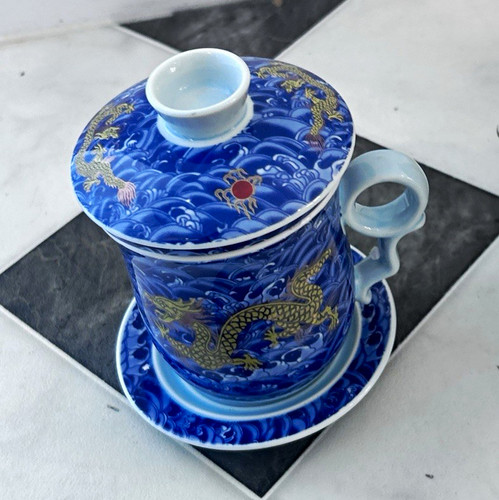 Ceramic tea infuser - ceramic, set