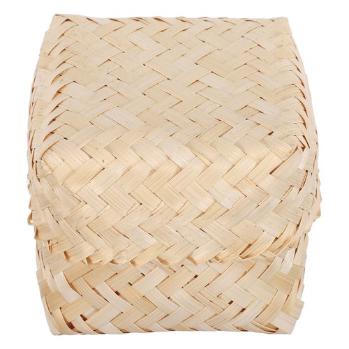 Bamboo sticky rice basket - bamboo,