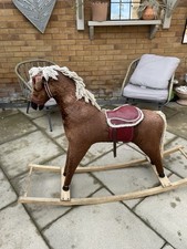 Large Rocking Horse Needs TLC
